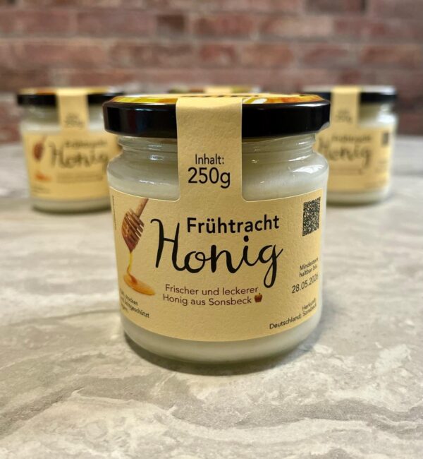 Frühtracht-Honig (mit Raps) 250g